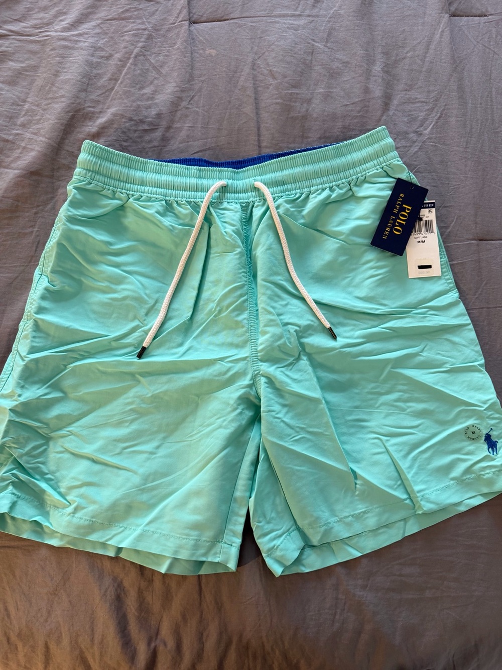 NWT Polo by Ralph Lauren Men's Mint Green Swim Trunks